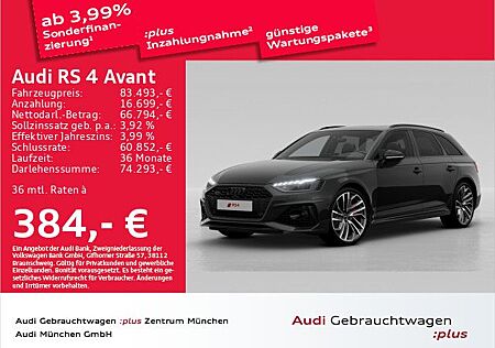 Audi RS4 Avant tiptr. B&O/Pano/AHK/280kmH/RS-Abgas/HU