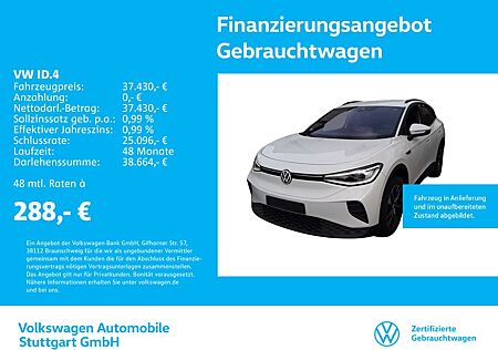 VW ID.4 Volkswagen Pro DSG Navi LED Kamera Stdhzg AHK ACC SHZ