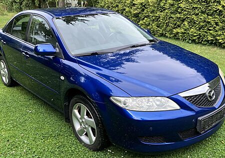 Mazda 6 1.8 blau Fließheck TÜV bis Februar