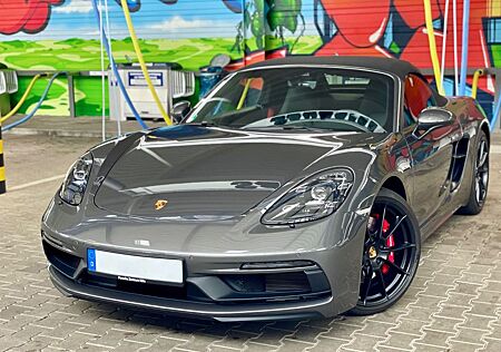 Porsche Boxster 718 GTS 4.0*grau*PDK*Leder*GurteRot*Navi