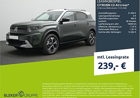 Citroën C3 Aircross Elektromotor 113 ë-MAX