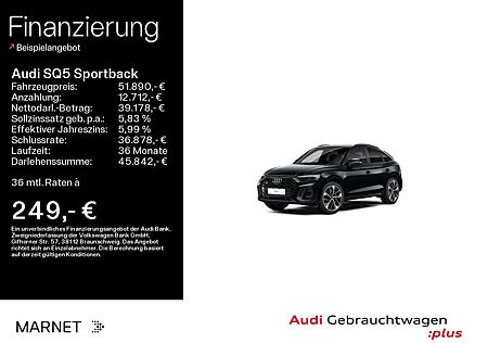 Audi SQ5 Sportback 3.0 TDI quattro*Navi*Matrix*Alu*AH