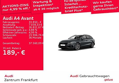Audi A4 Avant 35 TFSI S tronic S line MatrixLED B&O 3