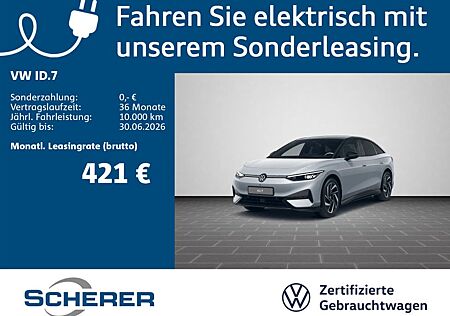 VW ID.7 Volkswagen Pro 77kWh IQ.LIGHT NAVI AHK WäPu.