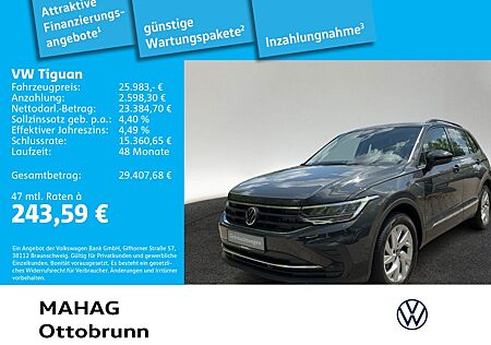 VW Tiguan Volkswagen 1.5 TSI Life AHK LED Navi ParkPilot AppCo