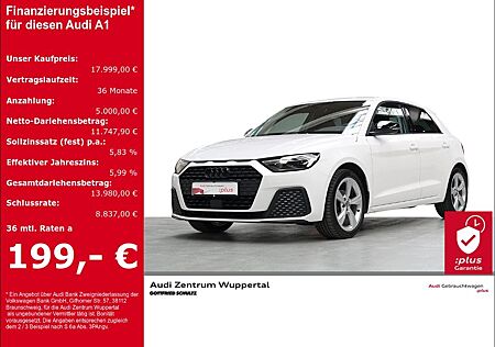 Audi A1 SPORTBACK 25 TFSI LED SHZ SMARTPHONE INTERFAC