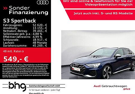 Audi S3 Sportback TFSI quattro Matrix/Navi/Kamera/Ass