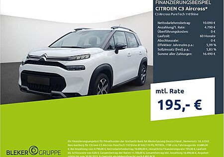 Citroën C3 Aircross PureTech 110 Shine