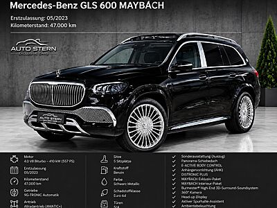 Mercedes-Benz GLS 600 Maybach 4Matic+ PANO AHK E-ACTIVE-BODY