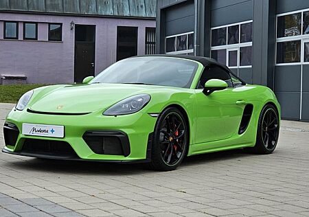 Porsche Boxster Spyder - Lizzardgreen PTS, Burmester