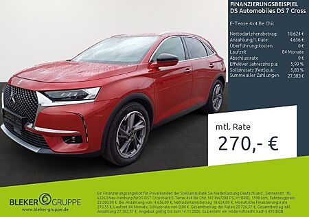 DS Automobiles DS7 Crossback E-Tense 4x4 Be Chic