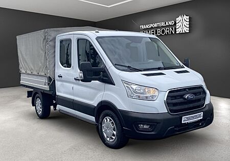Ford Transit Pritsche Plane 350 4x4 L2 Doka Klima+AHK
