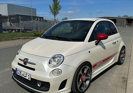 Abarth 500 - perlmuttweiß - TÜV 04/27 - Carplay - Monza