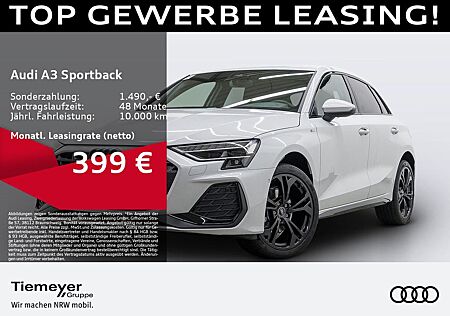 Audi A3 Sportback 30 TFSI S LINE LED LM18 NAVI