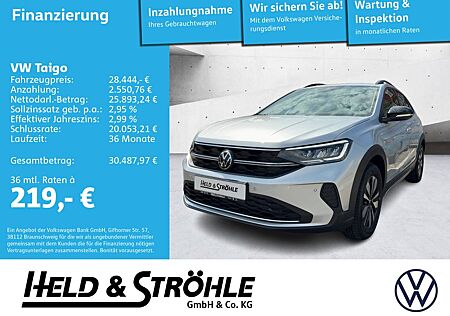 VW Taigo Volkswagen Goal 1.0 TSI DSG ACC AHK ALU LED SHZ RFK
