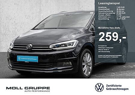 VW Touran Volkswagen 2.0 TDI DSG Highline 7-Sitzer NAVI LM LED