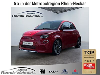 Abarth 500 e Turismo Panorama Navi Digitales Cockpit So