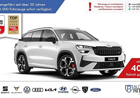 Skoda Kodiaq RS ACC|HuD|AHK|RFK|LED|Navi|Carplay|Kl...