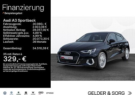 Audi A3 Sportback 40 TFSI qu. AHK*virtual*LED*