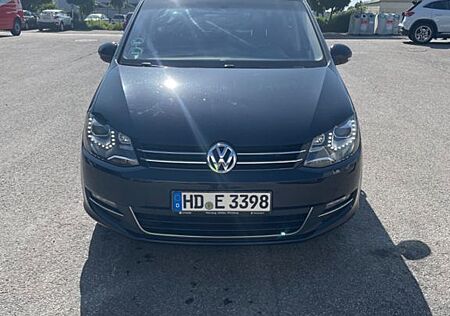 VW Sharan Volkswagen 2.0 TDI DSG BlueMotion Tech Highline ...