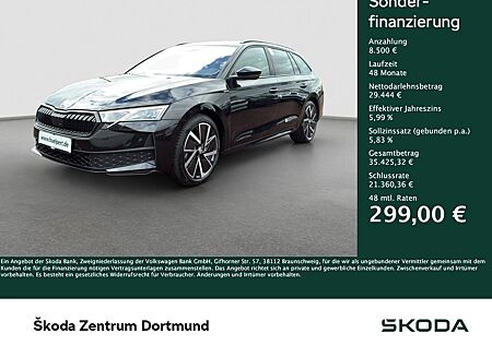 Skoda Octavia Combi 2.0TDI DSG Sportline AHK EL. SITZE
