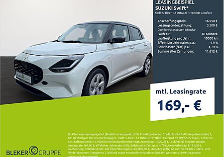 Suzuki Swift 5-Türer 1.2 DUALJET HYBRID Comfort
