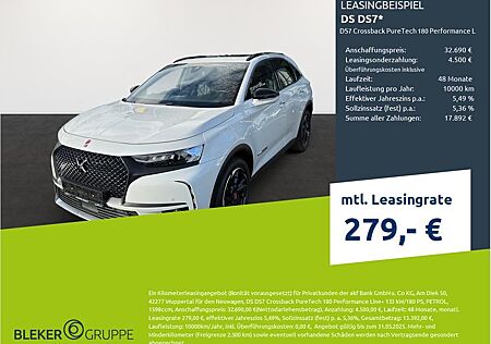 DS Automobiles DS7 Crossback PureTech 180 Performance Line+
