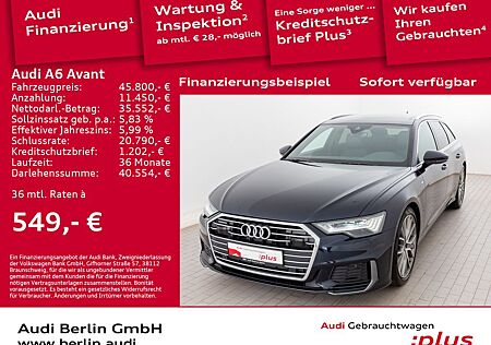 Audi A6 Avant sport 55 TFSIe qu. S tr. PANO LEDER RFK