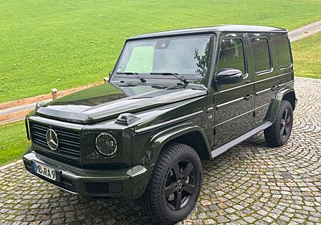 Mercedes-Benz G 500 Standhzg. ESSD Distr. Oliv-Grün-Met.