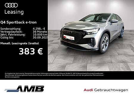 Audi Q4 e-tron Q4 Sportback advanced 40 e-tron Matrix/S line-In