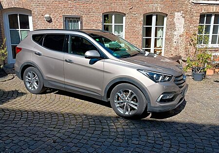 Hyundai Santa Fe blue 2.2 CRDi Premium 4WD Automatik...