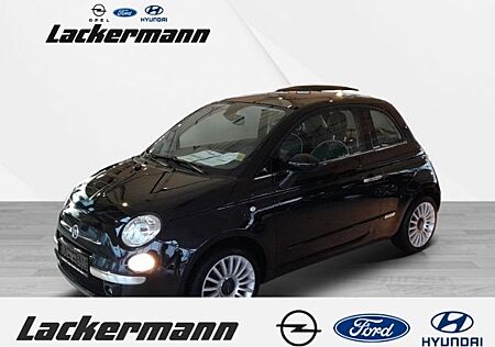 Fiat 500 Lounge 1.2 8V Pano-Dach Klima Park-Distance