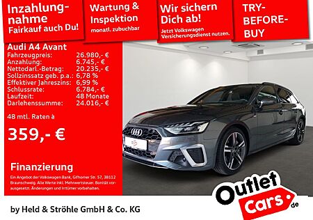 Audi A4 Avant S line 40 TDI AHK PANO NAV+ MATRIX TOUR