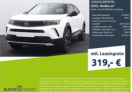 Opel Mokka-e B (136 PS/Elektro) Ultimate
