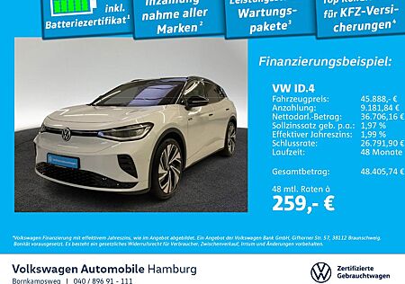 VW ID.4 Volkswagen GTX 4Motion LED Navi AHK Easy Open & Close