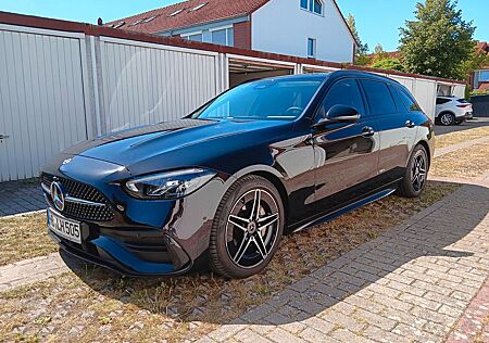Mercedes-Benz C 180 T Autom. -Kombi, AMG, Garantie bis 03.2027