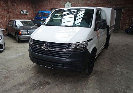 VW T6 Transporter Volkswagen T6 Pritsche Doka P+S KlimaNaviAHKTüvServiceNeu