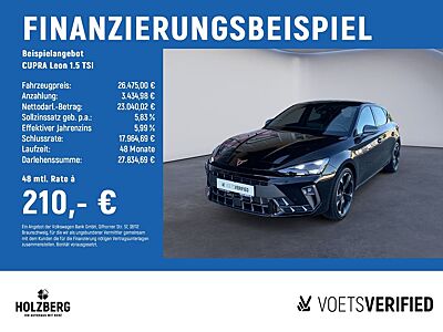 Cupra Leon 1.5 TSI GJR+SHZ+LED