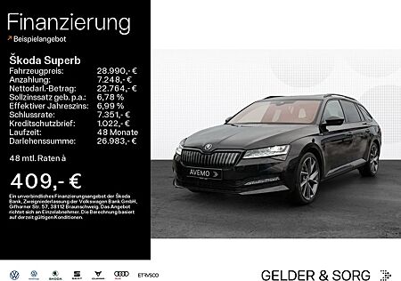 Skoda Superb Combi Sportline iV DCC*19Z*RFK*AHK*Nav