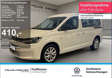 VW Caddy Volkswagen 2.0 TDI Life Maxi HECKRAMPE ROLLSTUHL