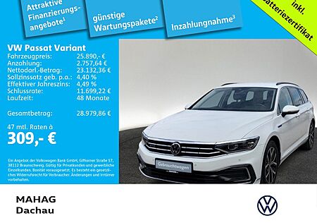 VW Passat Variant Volkswagen GTE 1.4 eHybrid AHK IQ.Light Navi