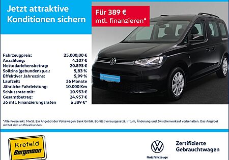 VW Caddy Volkswagen 1.5 TSI Life RÜCKFAHRKAMERA KLIMA
