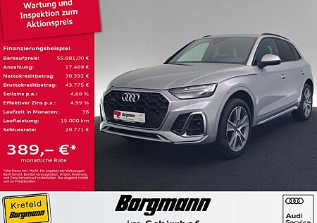 Audi Q5 40 TDI quattro S line AHK MATRIX-LED ACC SHZ