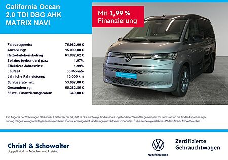 VW T7 Volkswagen California Ocean 2.0 TDI DSG AHK MATRIX NAVI