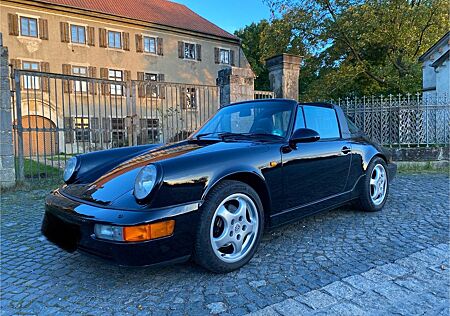 Porsche 964 Targa Carrera 2, deutsch, scheckheft