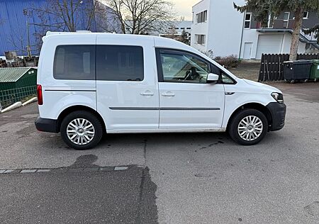 VW Caddy Volkswagen 2,0TDI DSG 1.Hand 5-Sitzer