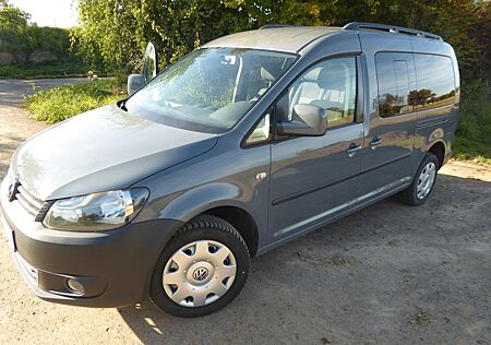 VW Caddy Volkswagen Maxi 4Motion 7 Sitze AHK Heizung Glasdach