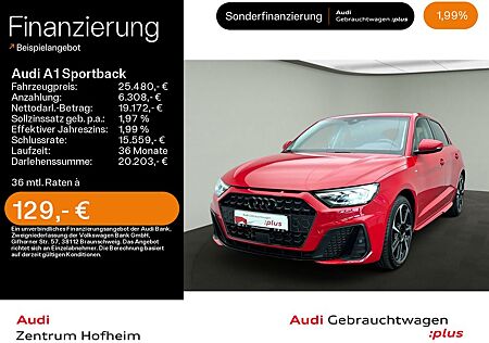 Audi A1 Sportback 25 TFSI S line*LED*Virtual*Navi+*Te