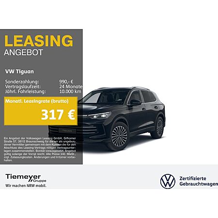 VW Tiguan leasen