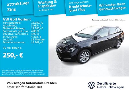 VW Golf Volkswagen VII Variant 1.0 TSI Comfortline ACC LED Nav
